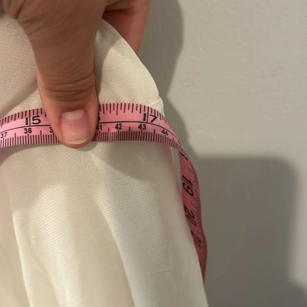 NWT Lulus soft white gown xl - Picture 12 of 15